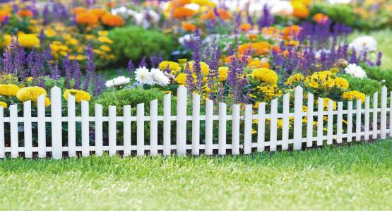 Komplet 4 płotków ogrodowych pozwoli Ci zaaranżować przestrzeń tworząc bardzo praktyczny element dekoracyjny Twojego ogrodu. 