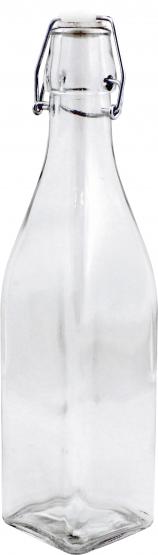 Butelka o pojemności 950 ml z zapięciem mechanicznym wyposażonym w uszczelkę. Idealna na soki owocowe i warzywne oraz domowe alkohole. 