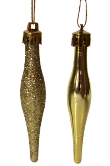 KPL. 18 OZDÓB CHOINKOWYCH KROPLA 9 CM