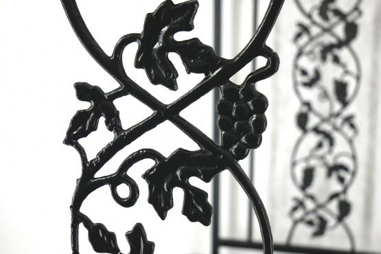 PERGOLA OGRODOWA Z ŁAWKĄ 122 X 58 X 203 CM