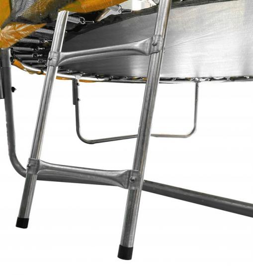 TRAMPOLINA PRO 12FT Z DRABINKĄ I SIATKĄ WEWNĘTRZNĄ 