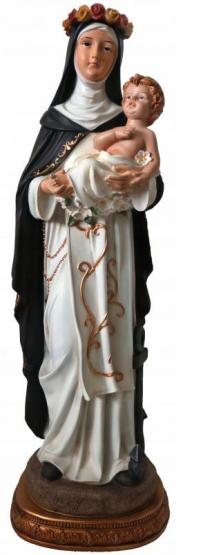 FIGURA ŚW. RÓŻY Z LIMY 61 CM 
