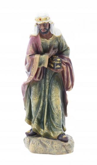 ZESTAW FIGUR BOŻONARODZ. 11 EL. DO 46 CM polyresin 