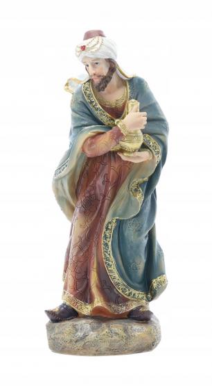 ZESTAW FIGUR BOŻONARODZ. 11 EL. DO 46 CM polyresin 