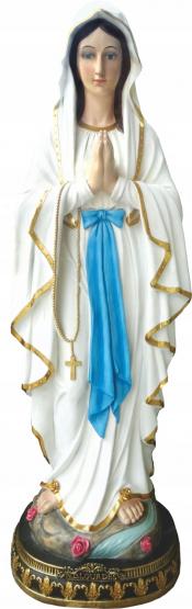 FIGURA MATKA BOSKA Z LOURDES 120 CM SZKLANE OCZY 