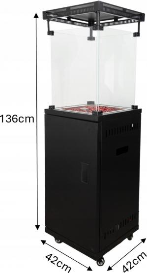 OGRZEWACZ GAZOWY 136 CM 