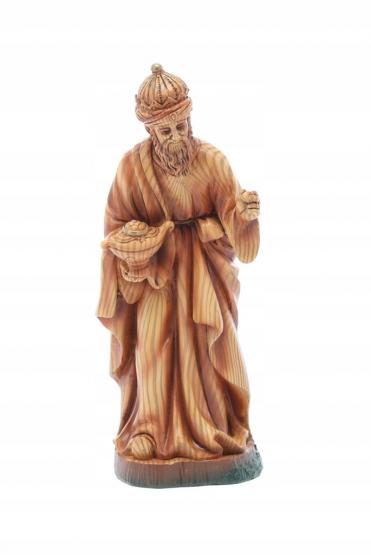 ZESTAW FIGUR BOŻONAR. 10 EL. DO 24 CM polyresin