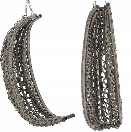 Fotel Wiszący Składany Garden Line Szary