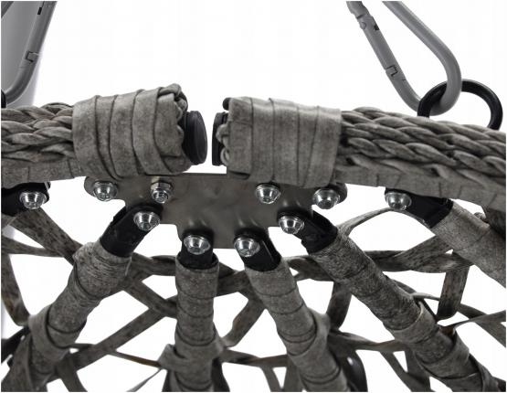 Fotel Wiszący Składany Garden Line Szary