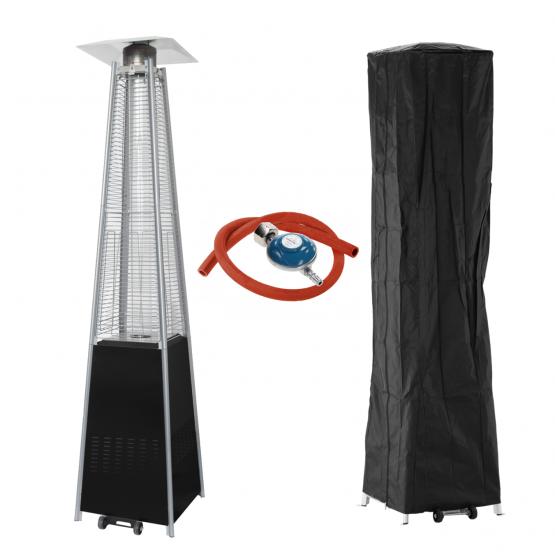 Parasol Gazowy Kwadratowy Malowany Proszkowo 227 cm