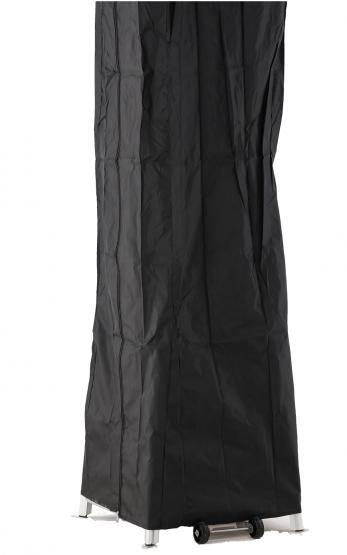 Parasol Gazowy Kwadratowy ze Stali Nierdzewnej 227 cm