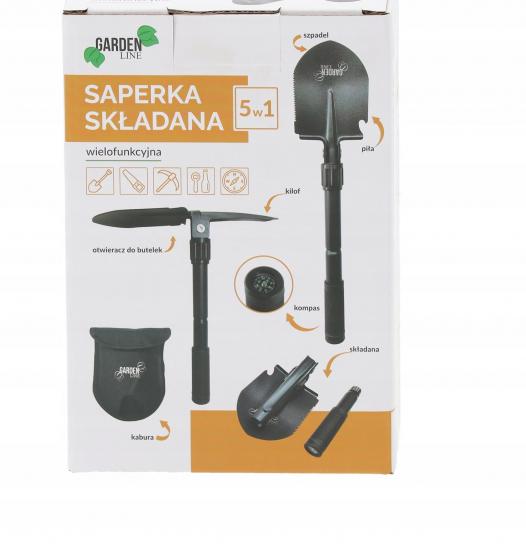 Saperka Składana Wielofunkcyjna 5w1 16/41,5 cm Garden Line