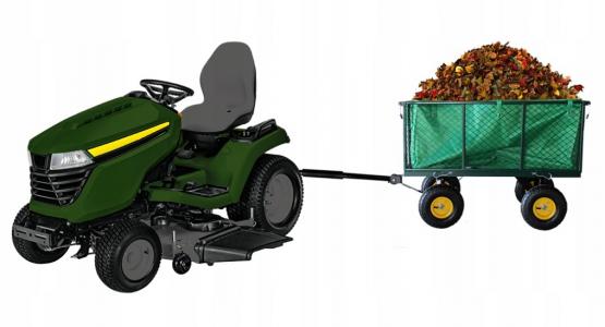 Wózek Ogrodowy Dwufunkcyjny XL Zielony Garden Line