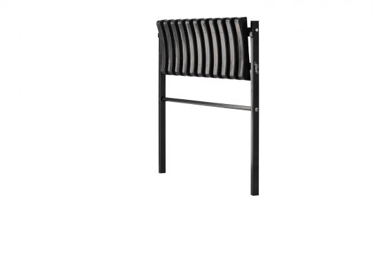 ŁAWKA SKŁADANA DŁ 68 CM CZARNA