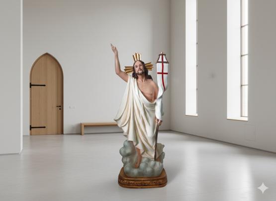Figura Jezus Zmartwychwstały 99 cm