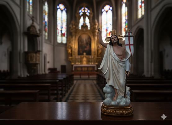 Figura Jezus Zmartwychwstały 30 cm