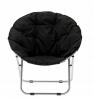 FOTEL OGRODOWY 82x40/H75cm CZARNY