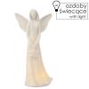 FIGURKA ANIOŁ Z GWIAZDKĄ LED WYS. 23,6 CM  FIGURKA ANIOŁ Z GWIAZDKĄ LED WYS. 23,6 CM