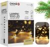 LAMPKI LED 1000L CIEPŁY BIAŁY DŁ. 3 + 50 M WEWN/ZEWN