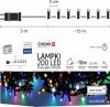 LAMPKI LED 200L MULTIKOLOR + ZIMNY FLASH, DŁ. 3 + 10 M WEWN/ZEWN 