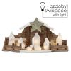 SZOPKA BOŻONARODZENIOWA 33 x 10.5 x 16.5 CM LED