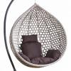 Fotel Wiszący XL Szary z Poduszką Garden Line