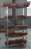 Zestaw 2 Regałów Stalowych 5-Poziomowych 90x30x180 cm Udźwig półki:175 KG