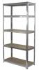 Regał 5-Poziomowy 220 x 90 x 40 cm Udźwig półki: 175 KG 