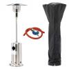 Parasol Gazowy ze Stali Nierdzewnej 221 cm