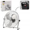 WENTYLATOR PODŁOGOWY SREBRNY 70W 