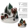 POZYTYWKA BOŻONAR. LED WIOSKA ZIMOWA 21 x 19,4 x 24,5 cm