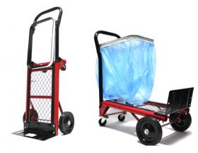 Praktyczny i uniwersalny wózek transportowy
marki GARDEN LINE.
Wykonany z wytrzymałego tworzywa.