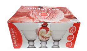 KPL.6 PUCHARKÓW DO LODÓW ORION 250 ML 