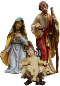 ŚWIĘTA RODZINAZESTAW 3 FIGUR  do 80 CM polyresin