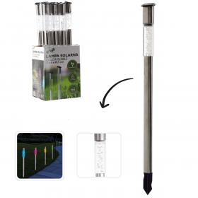 LAMPA SOLARNA COLOR BUBBLE 5 X 5 X 69,5 CM 