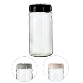 SŁOIK 1800 ML Z PLASTIKOWĄ ZAKRĘTKĄ 