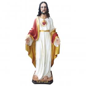 FIGURA JEZUS  122 CM MASA ŻYWICZNA  55,9x38x121