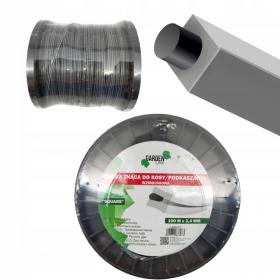 ŻYŁKA TNĄCA DO KOSY, PODKASZARKI WZMOCNIONA "SQUARE" 100 M x 2,4 MM 