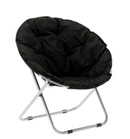 FOTEL OGRODOWY 82x40/H75cm CZARNY