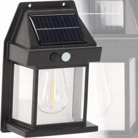 LAMPA SOLARNA LED Z CZUJNIKIEM RUCHU 12 x 17 x 5,8 CM