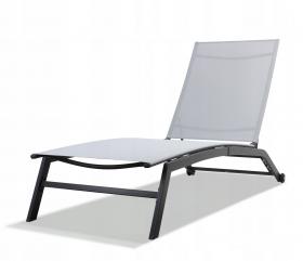 Leżak Ogrodowy Garden Line Szary