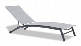 Leżak Ogrodowy Garden Line Szary