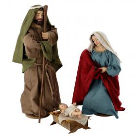 KPL. 3 FIGUR BOŻONAR.  ŚWIĘTA RODZINA DO 90 CM
