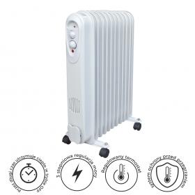 GRZEJNIK OLEJOWY Z TERMOSTATEM 2500W