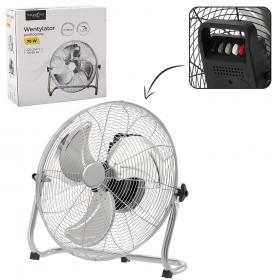 WENTYLATOR PODŁOGOWY SREBRNY 70W 