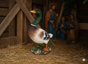 FIGURA KACZKA 39 CM